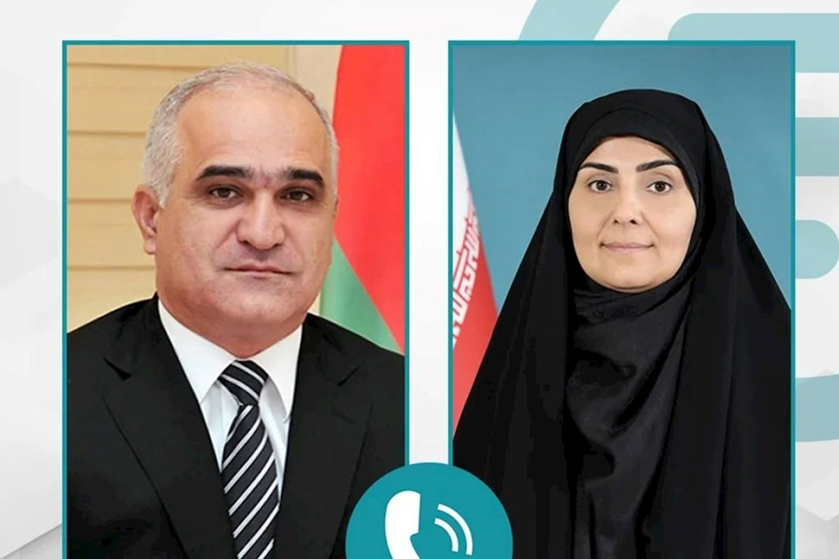 Şahin Mustafayev iranlı nazirlə dəmir yolu tikintisini müzakirə edib