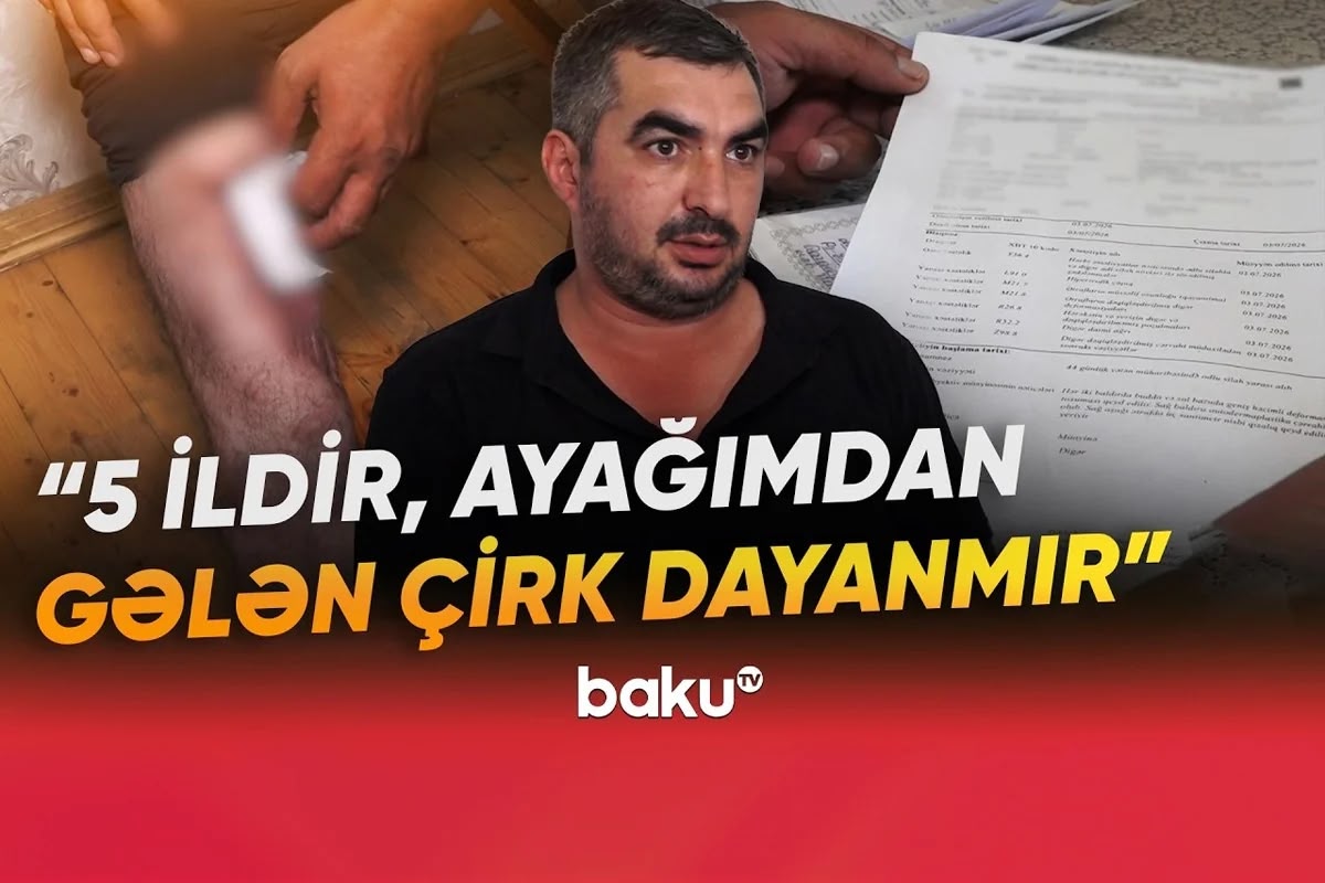Qazinin əlilliyi niyə dayandırılıb? - VİDEO