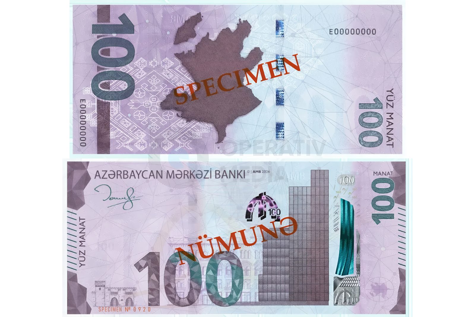 Satıcılar yeni 100 manatlıq əskinası tanımırlar – “Saxtadır” deyib qəbul etmirlər