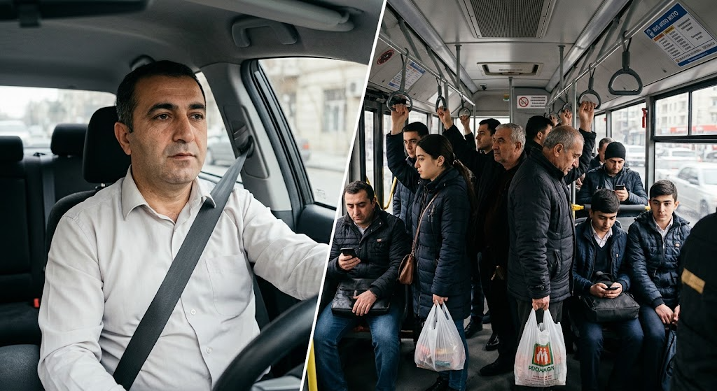 “Maşında kəmər taxırıq, avtobusda ayaqüstə gedirik” – Ekspertdən sərt açıqlama: “Min cür bəhanə axtarırlar”