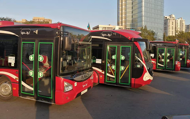 Sabahdan Bakıdakı xətlərə rekord sayda avtobus buraxılacaq