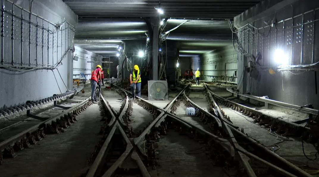 Metronun "Həzi Aslanov" stansiyasında aparılan yenidənqurma işləri yekunlaşır - VİDEO