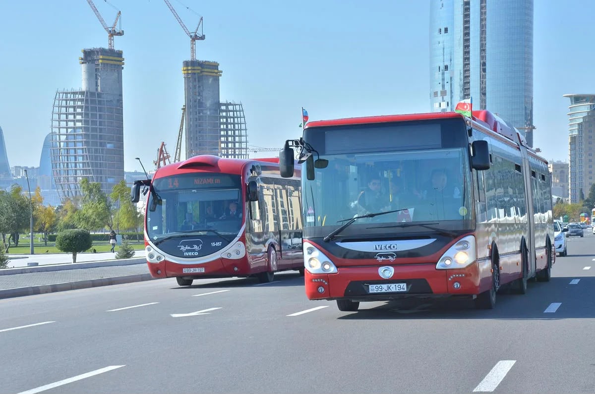 Bakıda dörd avtobus marşrutunun hərəkət sxemi dəyişdirildi