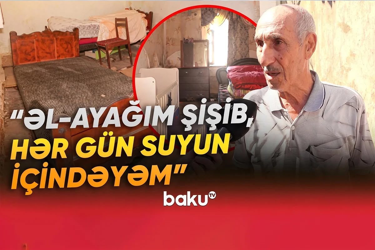 Bakıda qəzalı evlərdə yaşam mübarizəsi: "Gəlirlər, ölçüb-biçib gedirlər" - Video