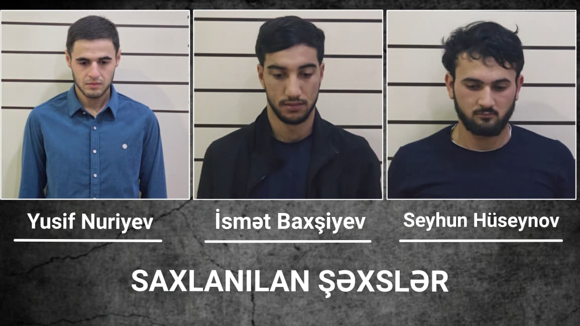 Yaşayış evindən 75500 manat pul oğurlayan şəxslər saxlanıldı