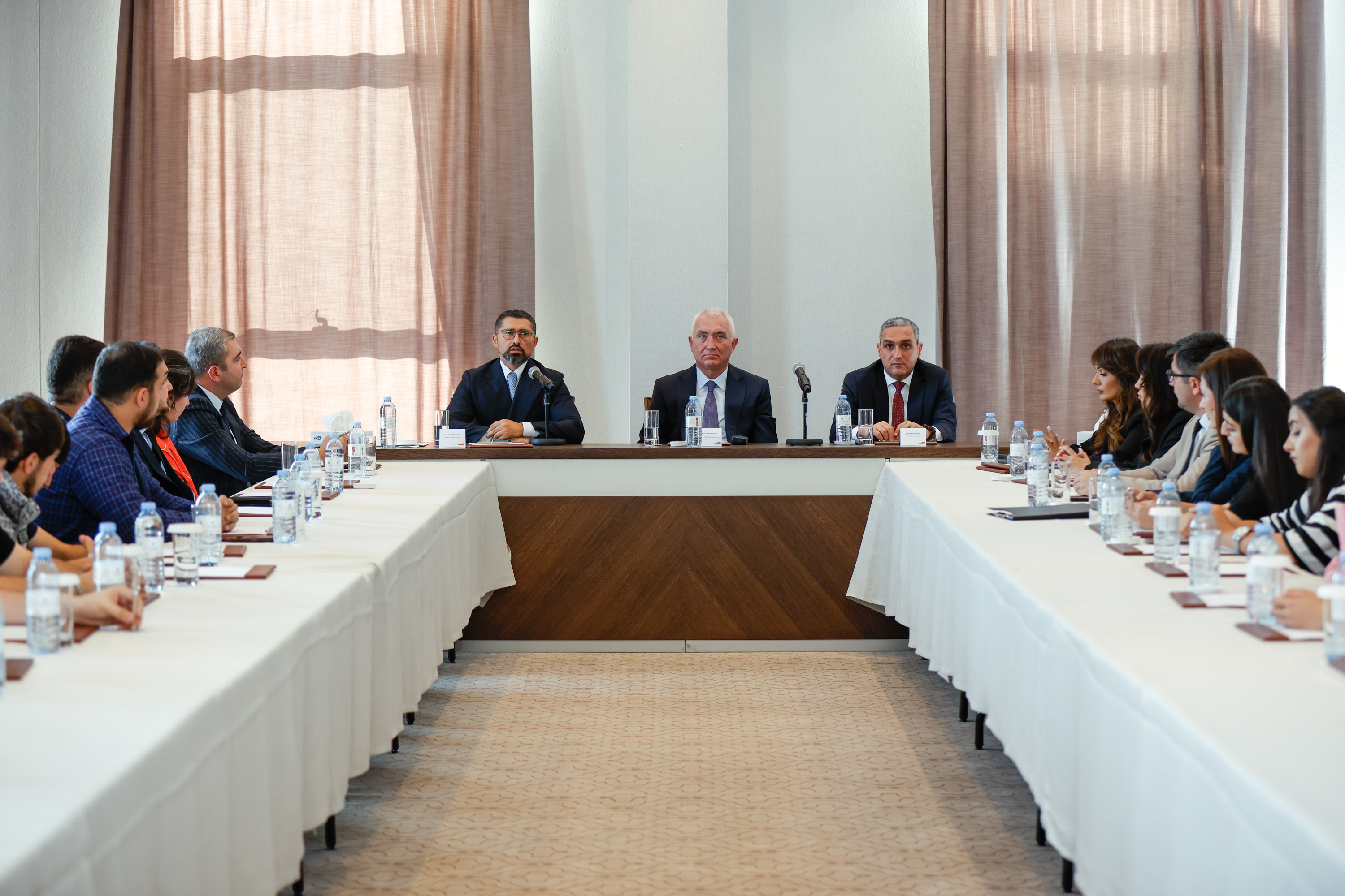 Laçında Qarabağ Universitetinin tələbələri ilə görüş keçirildi - FOTOLAR