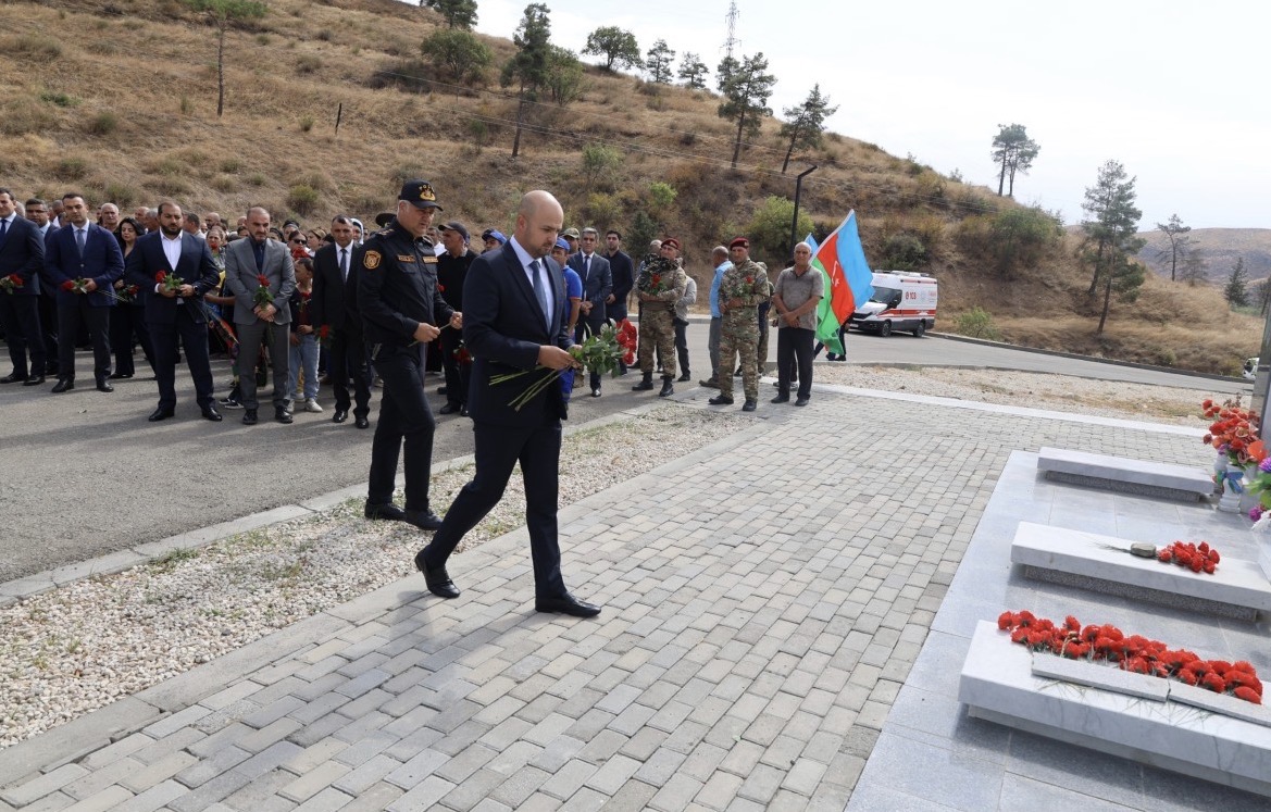 Zəngilan və Cəbrayıl rayonlarında şəhidlərin xatirəsi anılıb - FOTO