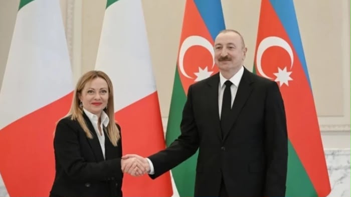 Meloni İlham Əliyevə təşəkkür etdi