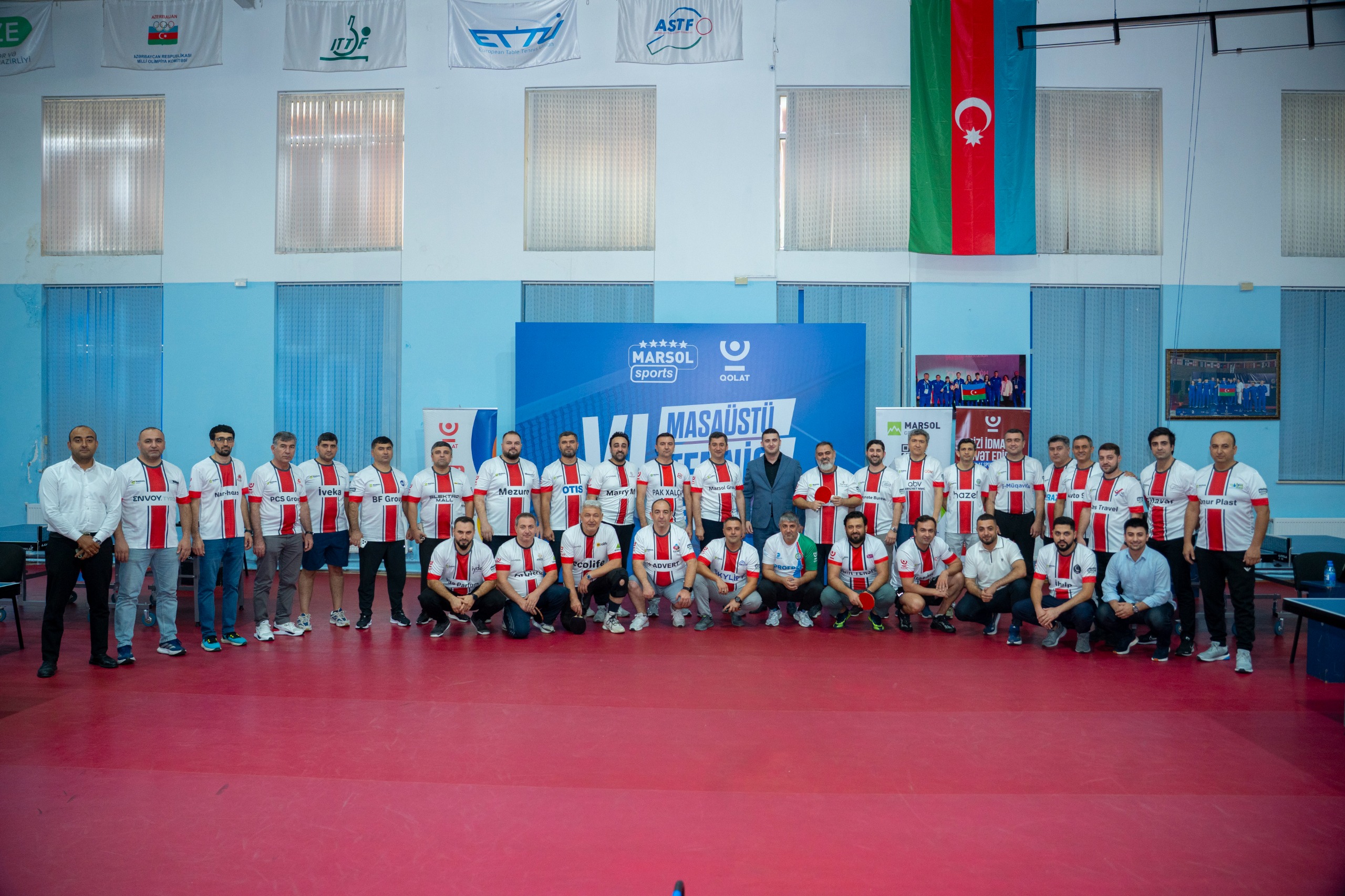 Marsol Group partnyorları arasında VI Masaüstü Tennis Çempionatı keçirildi - FOTOLAR