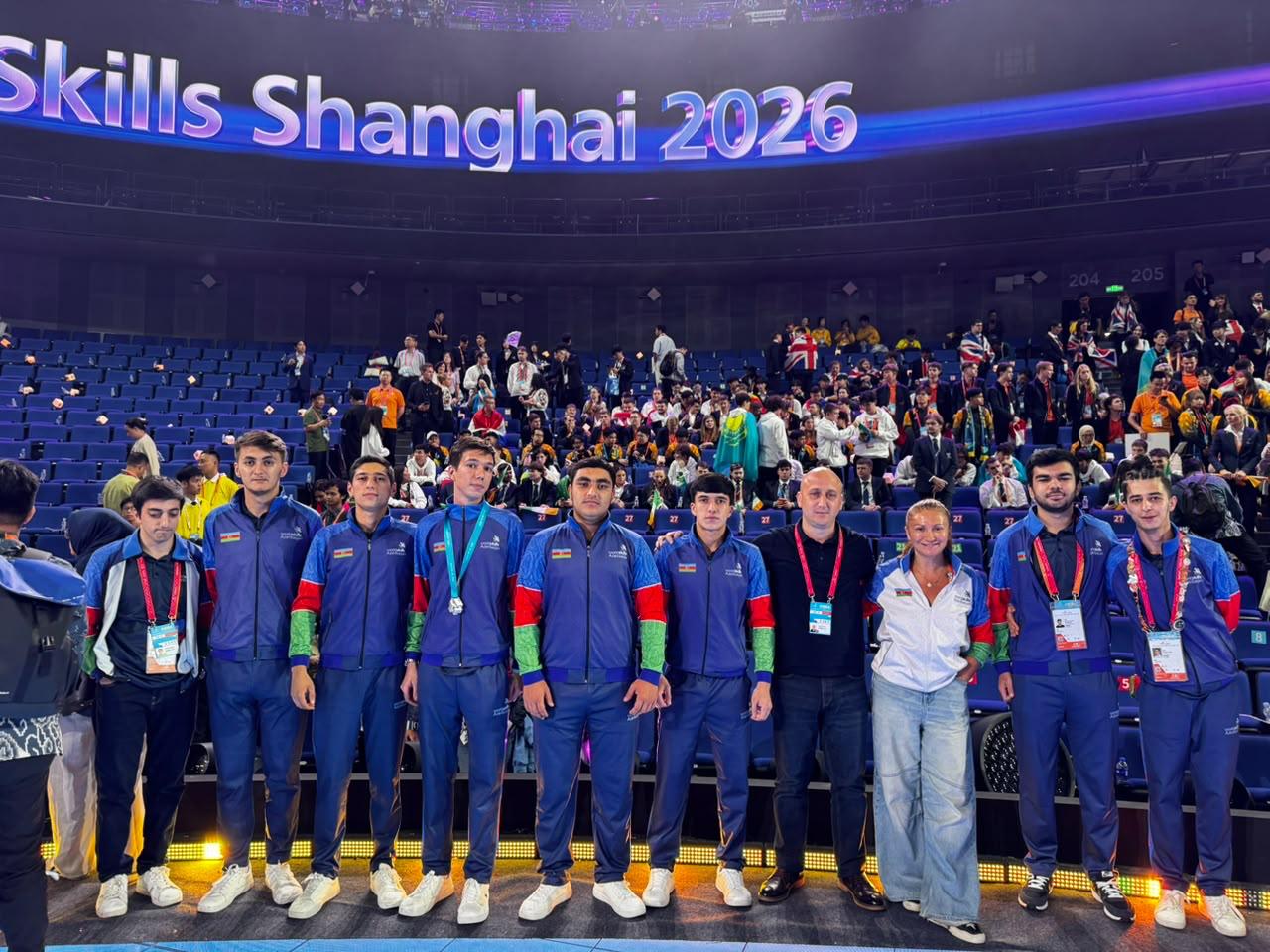 Azərbaycan “WorldSkills Shanghai 2026”da medal qazandı