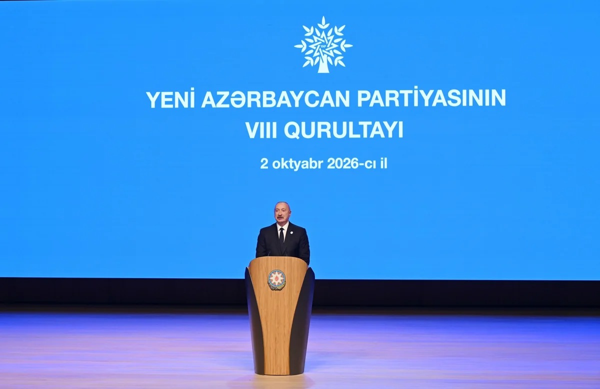 YAP-ın VIII Qurultayı keçirilir, İlham Əliyev çıxış edir