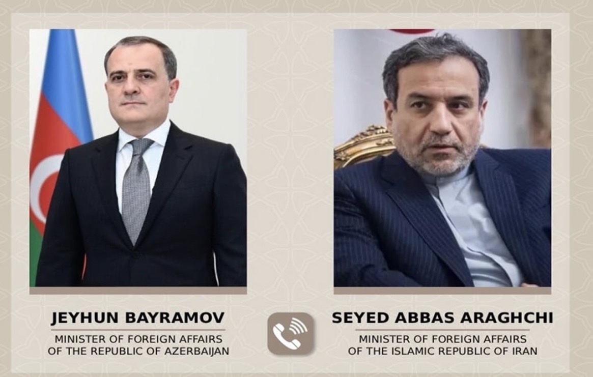 Ceyhun Bayramov İran XİN başçısı ilə telefonla danışıb - Yenilənib