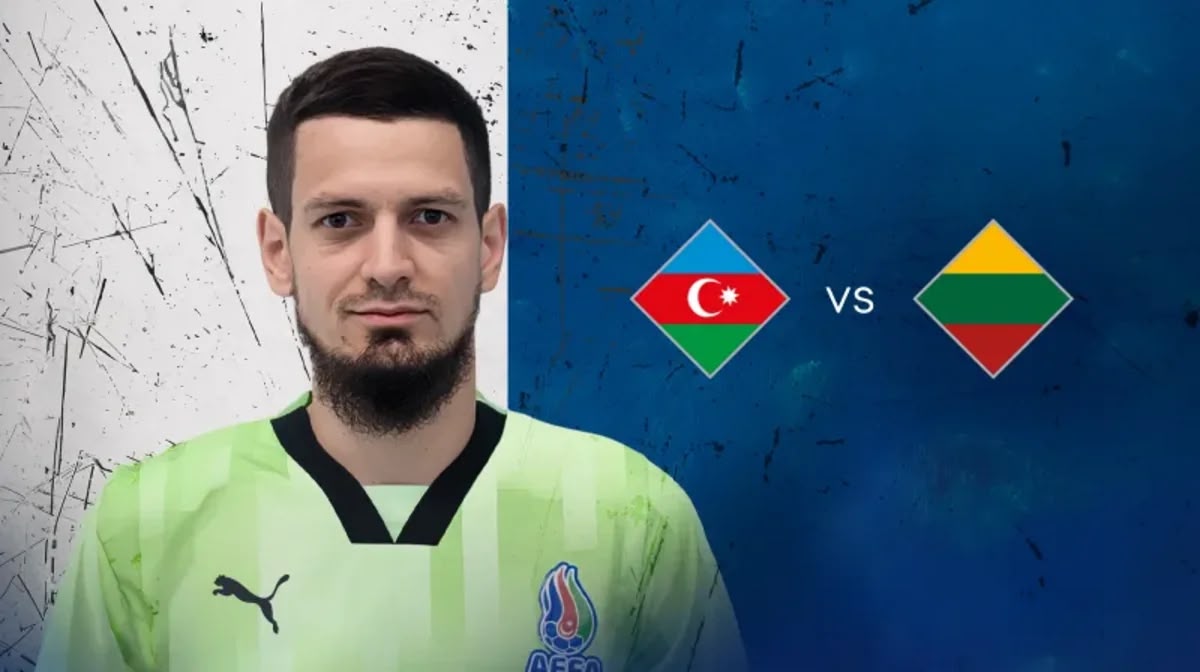 UEFA Millətlər Liqası: Azərbaycan - Litva matçı başladı