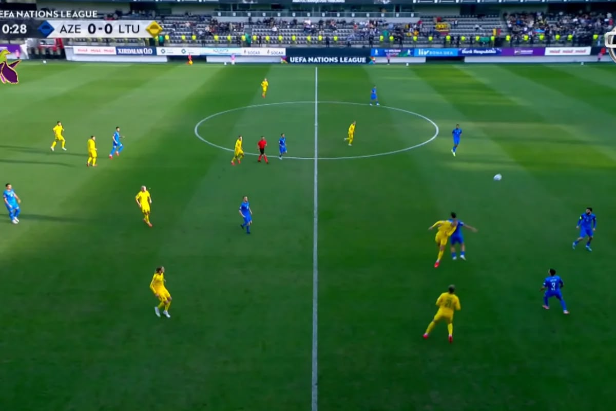 UEFA Millətlər Liqası: Millimiz Litvaya qol vurdu