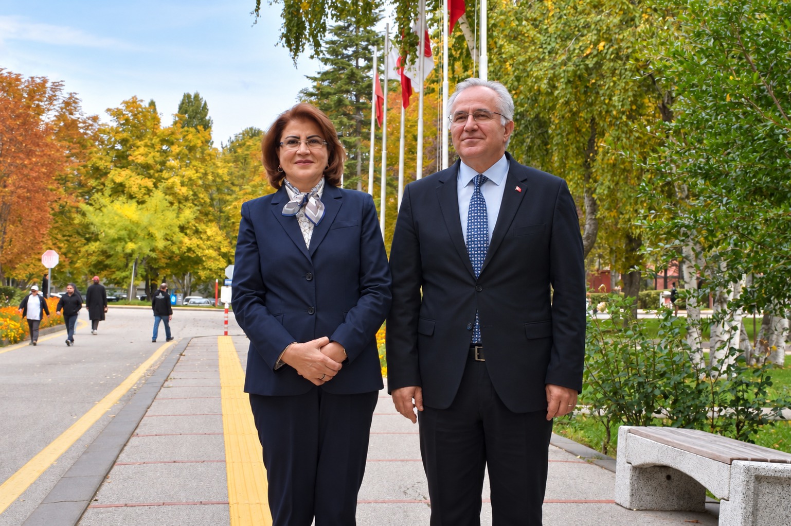 Türkiyə-Azərbaycan Universitetinin rektoru Hacettepe Universitetində görüşlər keçirib