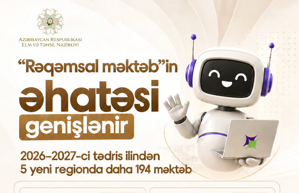 “Rəqəmsal məktəb” platformasının əhatə dairəsi genişləndirilir
