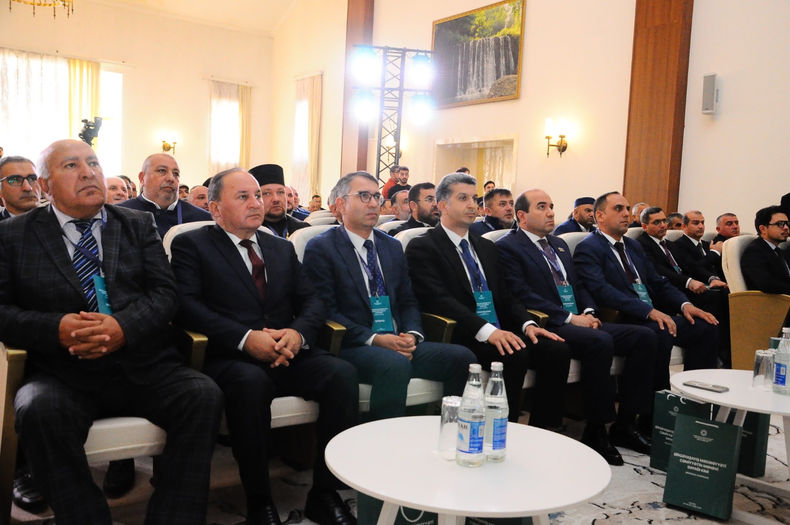 Göygöldə “Birgəyaşayış mədəniyyəti cəmiyyətin mənəvi dayağı kimi” mövzusunda konfrans keçirildi - FOTOLAR