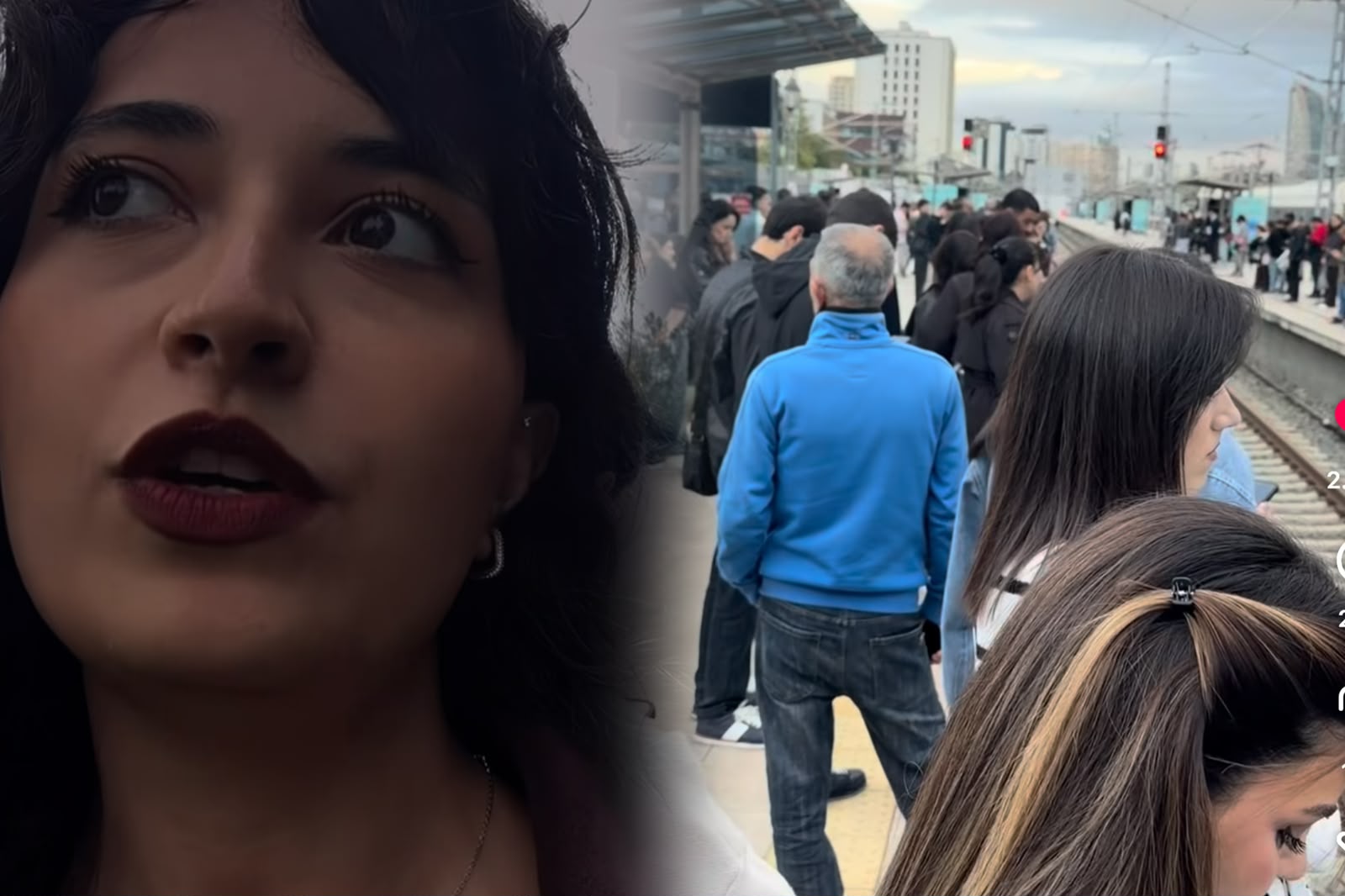 Gənc qadın Bakı-Sumqayıt qatarlarından şikayətləndi: “İnsanlara hər gün zülm çəkdirirsiniz”