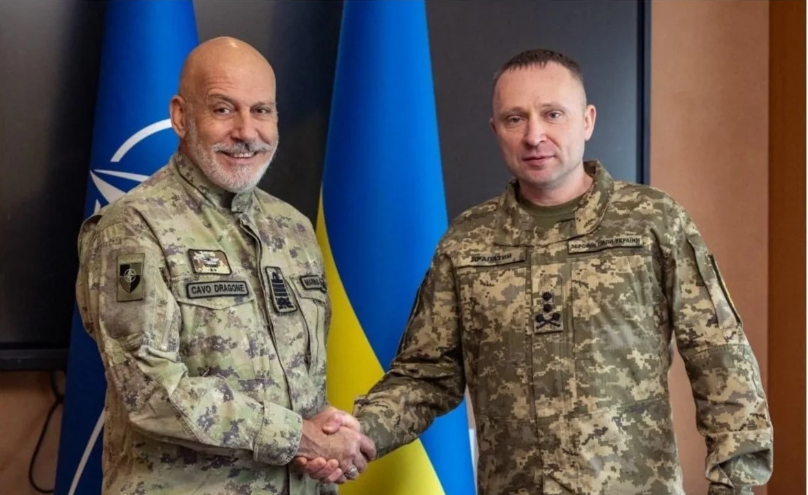 NATO Hərbi Komitəsinin rəhbəri Ukraynaya gözlənilməz səfər edib