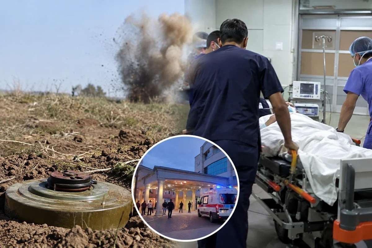 Cəbrayılda minaya düşən ata və oğul Bakıya gətirildi - Açıqlama
