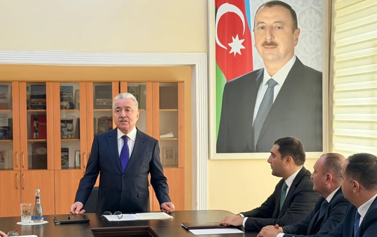 Yeni icra başçısı kollektivə təqdim olundu - FOTOLAR