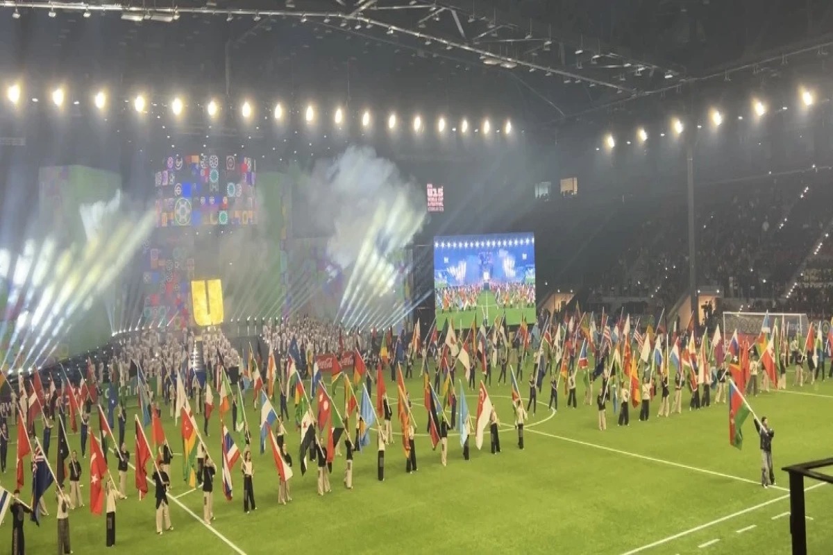 FIFA U-15 dünya çempionatı və festivalının açılış mərasimi keçirilib