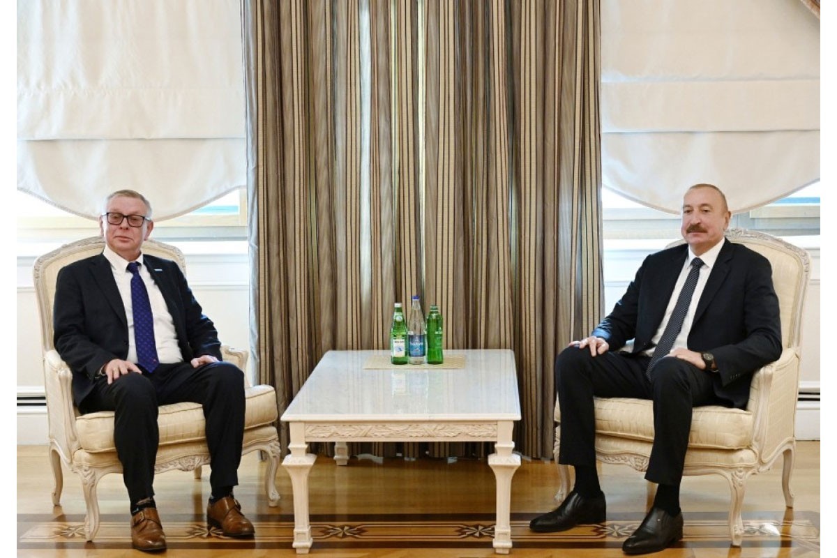 İlham Əliyev BMT-nin Terrorçuluqla Mübarizə İdarəsinin nümayəndəsini qəbul edib - FOTOLAR