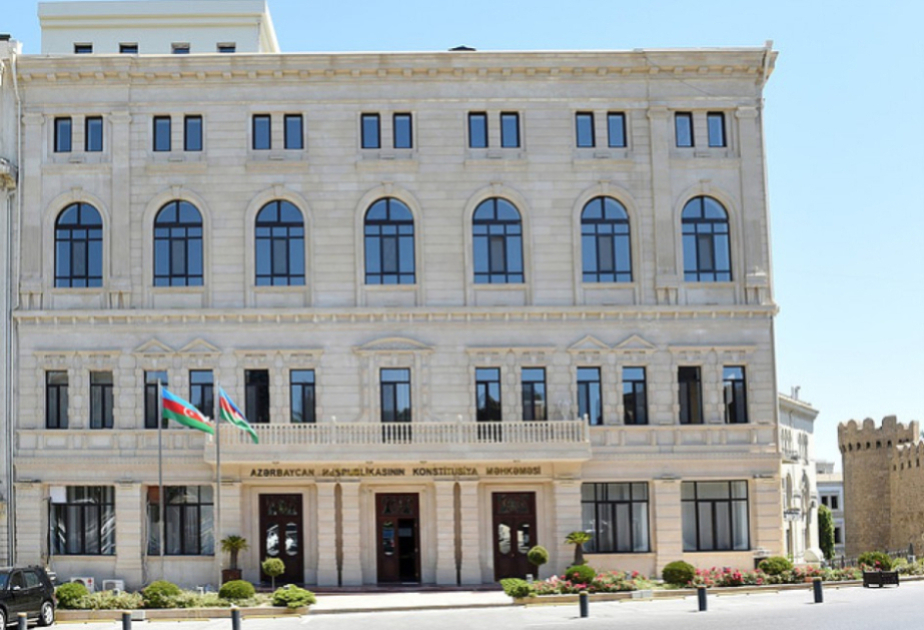 Konstitusiya Məhkəməsində Nərimanov Rayon Məhkəməsinin müraciəti əsasında qərar qəbul olunub