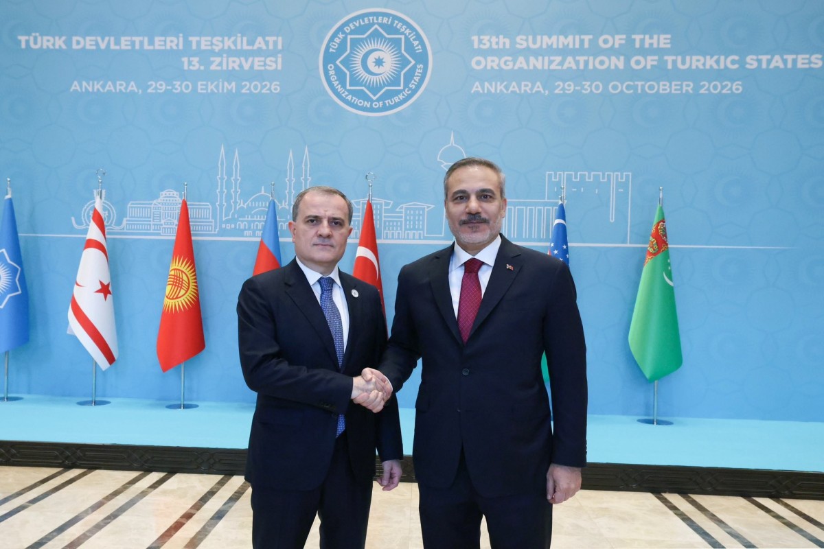 Ceyhun Bayramov Hakan Fidanla görüşdü