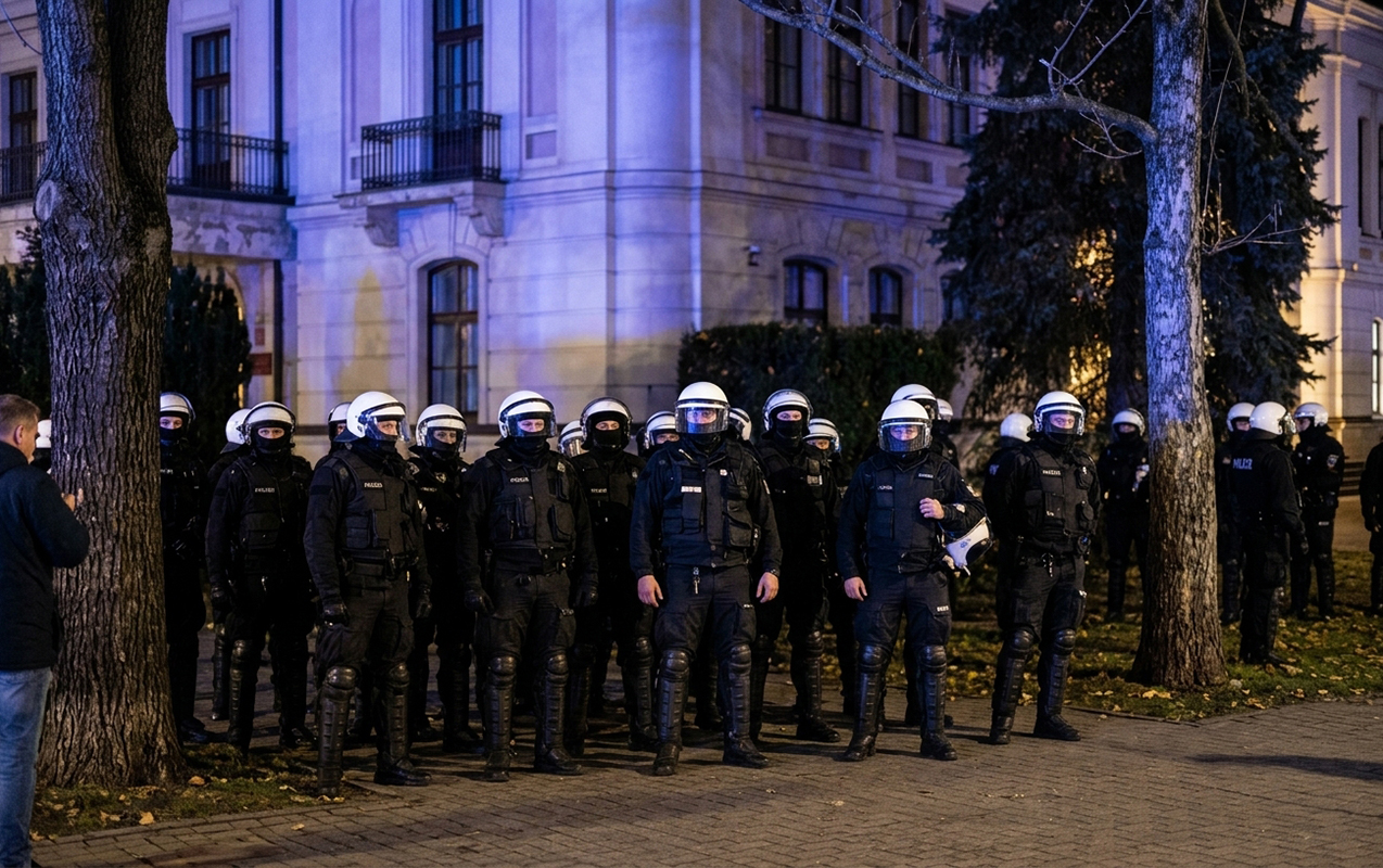 Baş nazir polis alayını məhkəməyə yeritdi, Prezident təcili geri qayıtdı