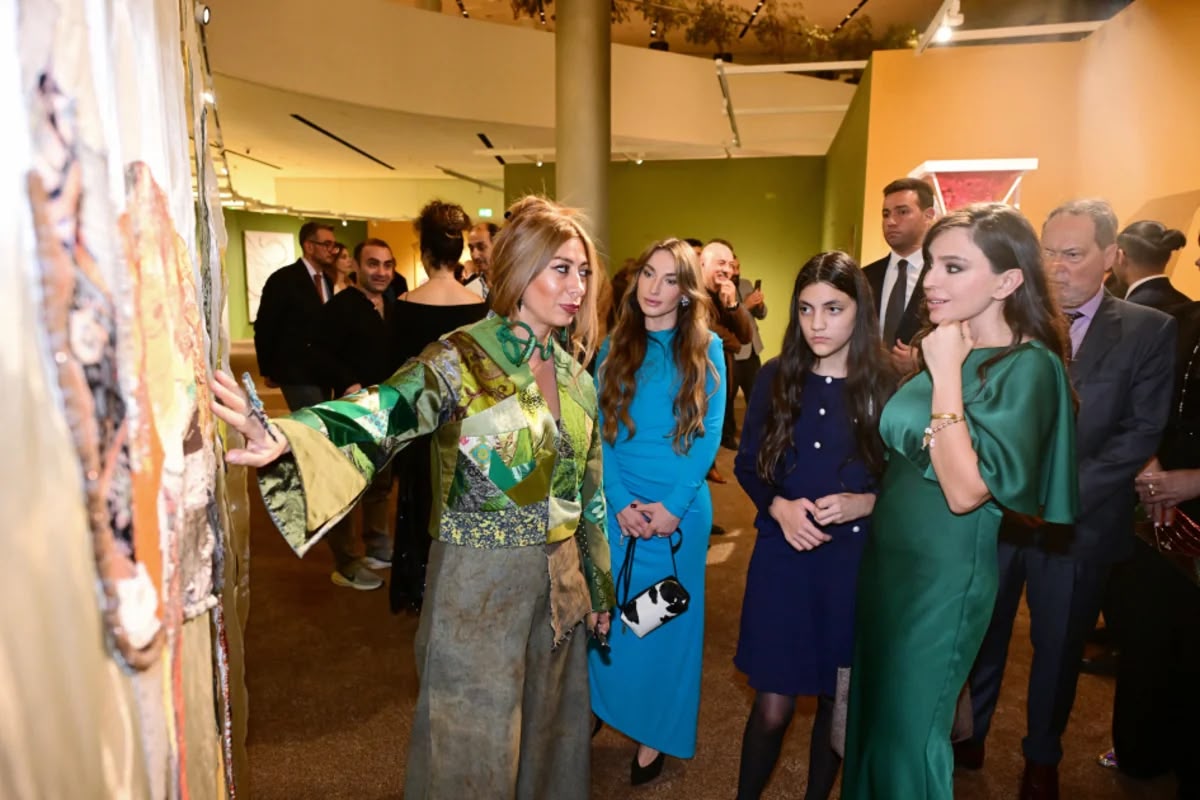 Heydər Əliyev Mərkəzində "Art Weekend"in rəsmi açılışı olub - FOTOLAR